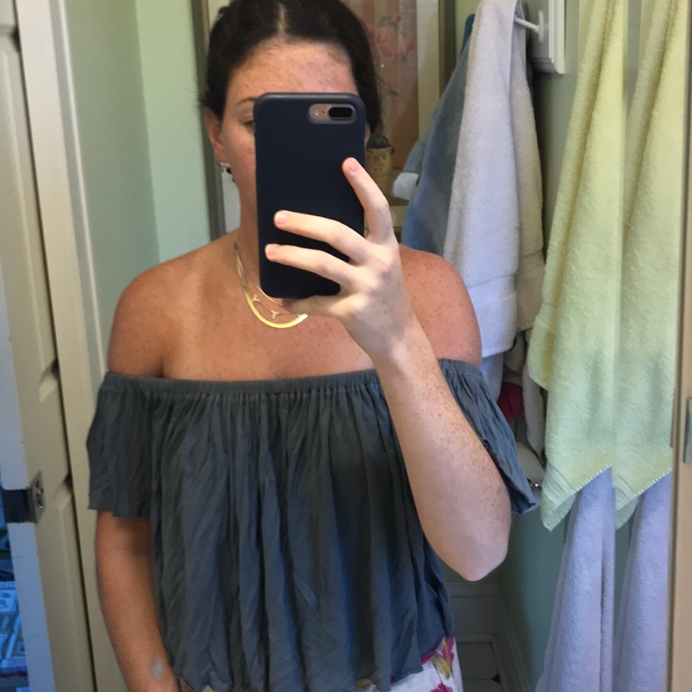 Urban off the shoulder shirt